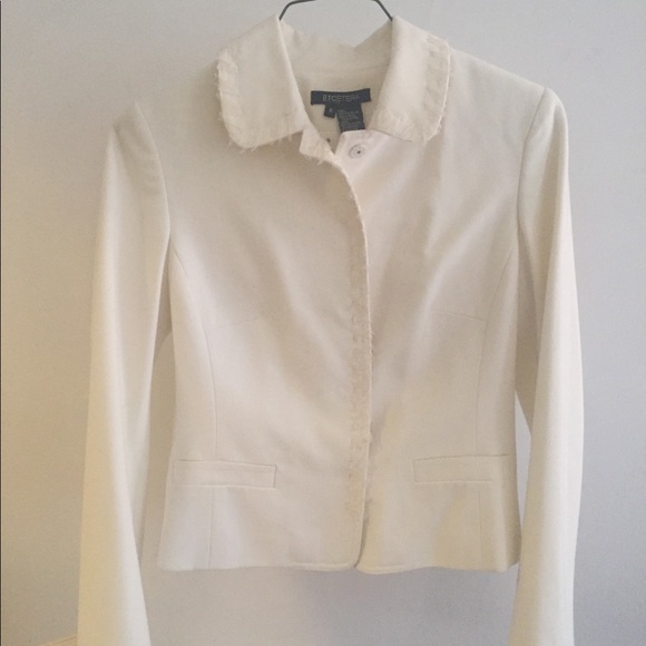 Etcetera by Carlisle Cream Blazer - Picture 1 of 4